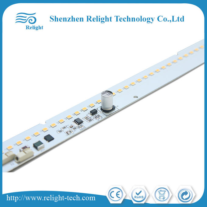 عكس الضوء 100 Lm / W 280 * 30MM 230V / 120V الخطي وحدة الصمام AC للضوء لوحة